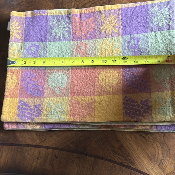 Fall themed set of 4 placemats 100% cotton  NWOT - Picture 7 of 8